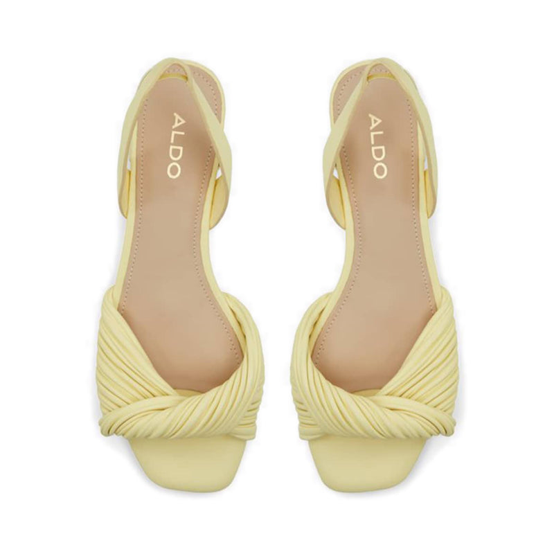 Nabila Women's Flat Sandals - Light Yellow