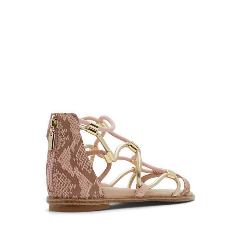 Occeran Women's Cagey Flat Sandals - White