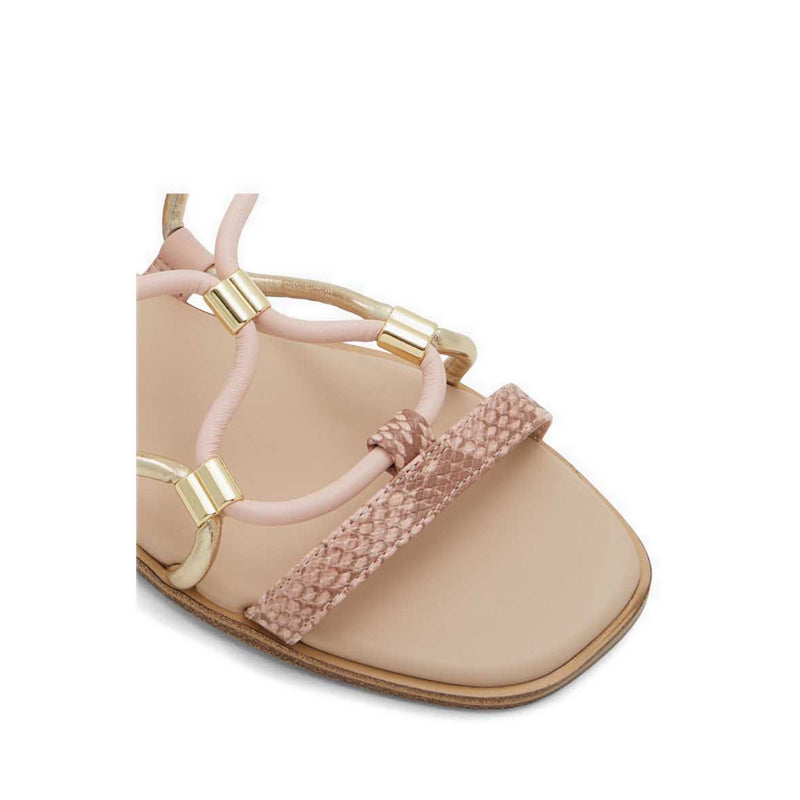 Occeran Women's Cagey Flat Sandals - White