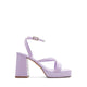 Aldo Taia Women Strappy Heeled Sandals - Purple