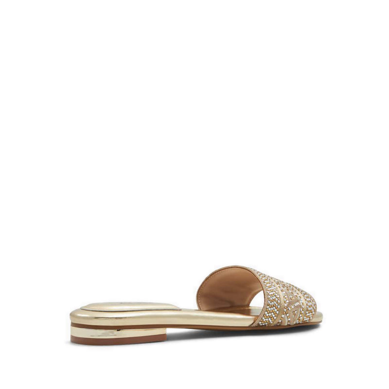Ghalia Women's Flat Sandals - Champagne