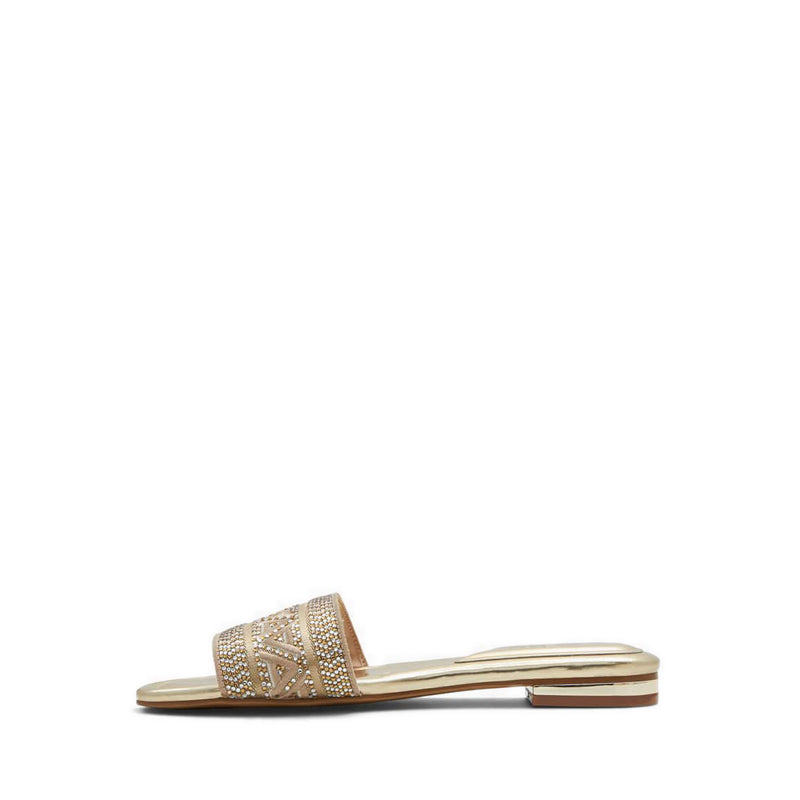 Ghalia Women's Flat Sandals - Champagne