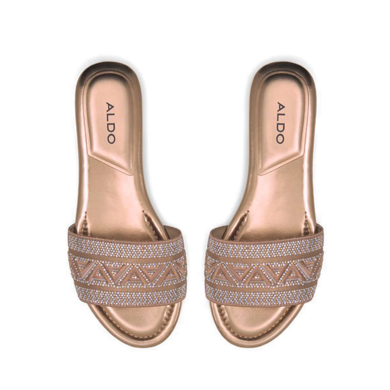 Ghalia Women's Flat Sandals - Beige