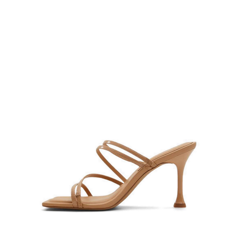 Astaya Women's Heeled Sandals - Beige