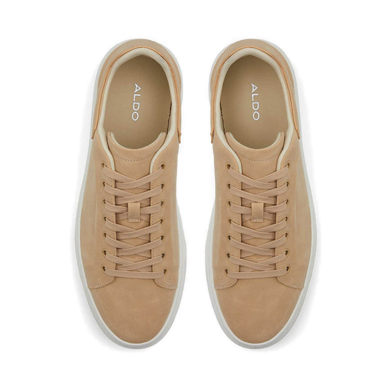 Stepspec Men's Low Top Sneakers - Dark Beige