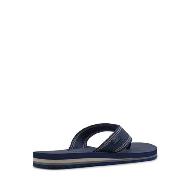 Burges Flat Sandals - Navy