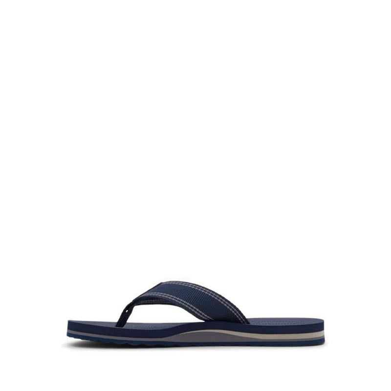 Burges Flat Sandals - Navy