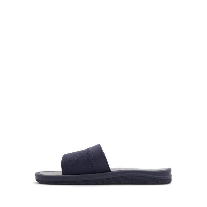Plantago Flat Sandals - Navy