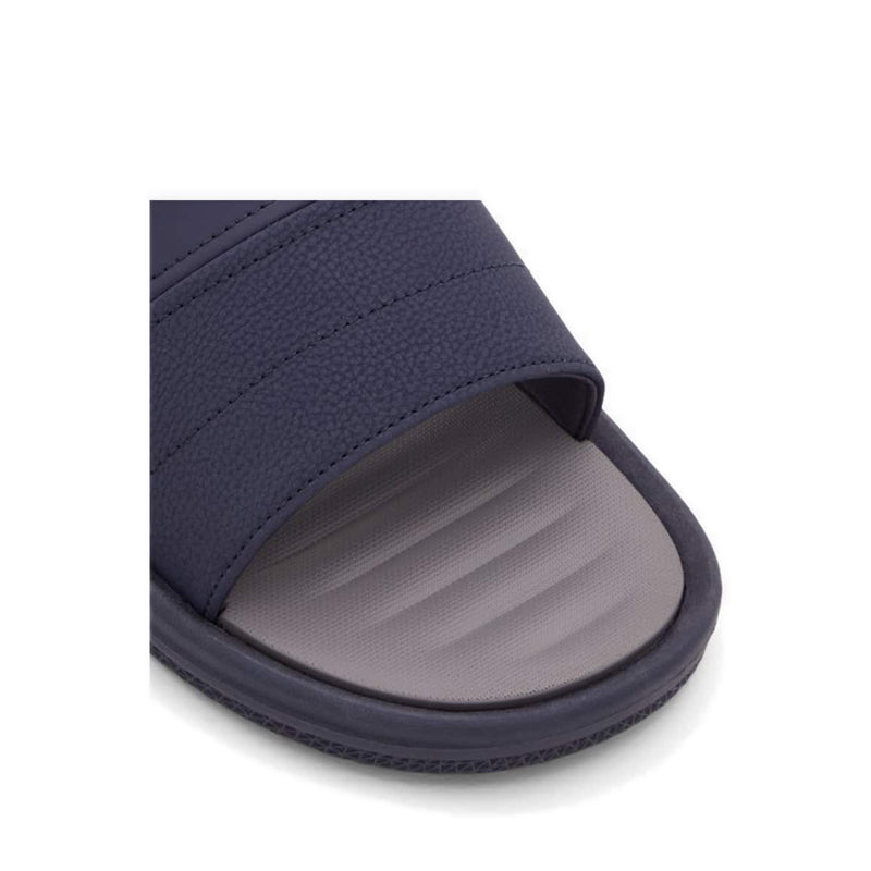 Plantago Flat Sandals - Navy