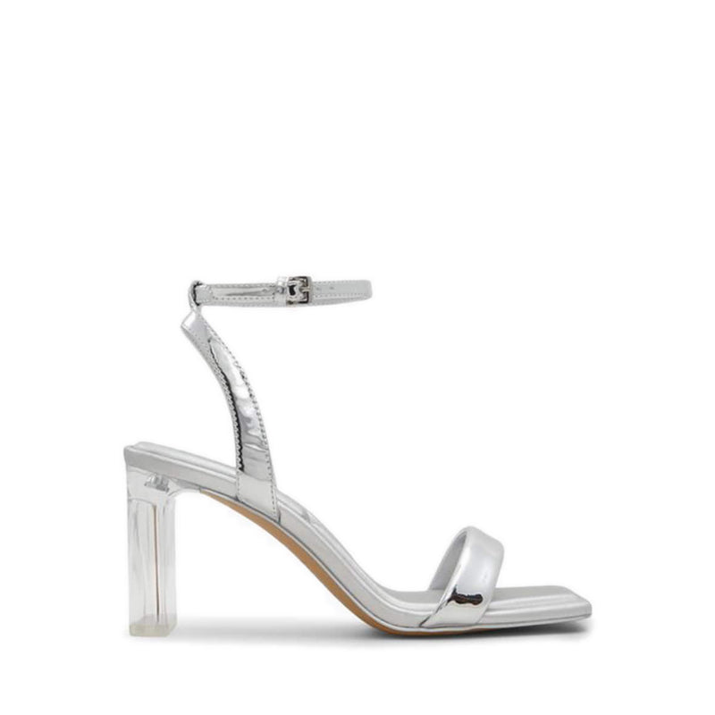 Aurorai Heeled Sandals - Silver
