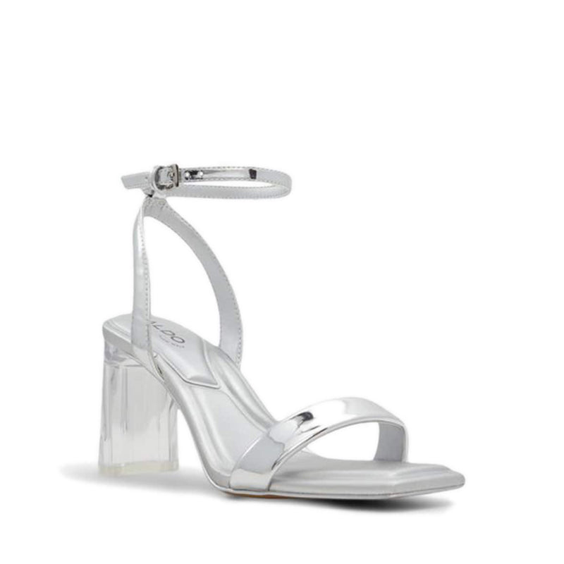 Aurorai Heeled Sandals - Silver