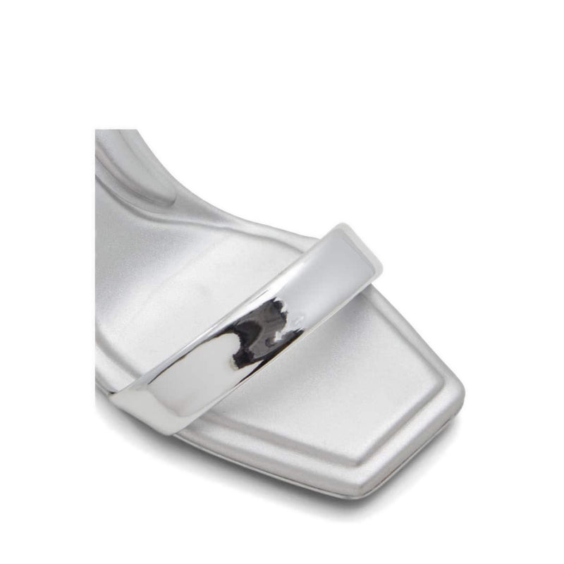Aurorai Heeled Sandals - Silver
