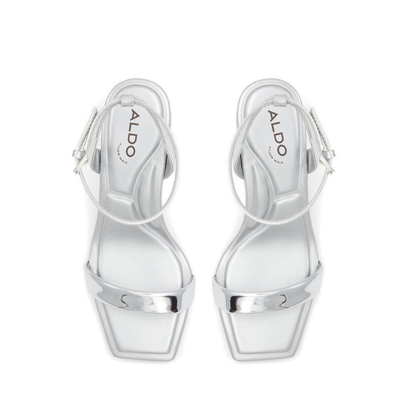 Aurorai Heeled Sandals - White/Bone