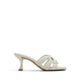 ALDO MARIA HEELED SANDALS - WHITE