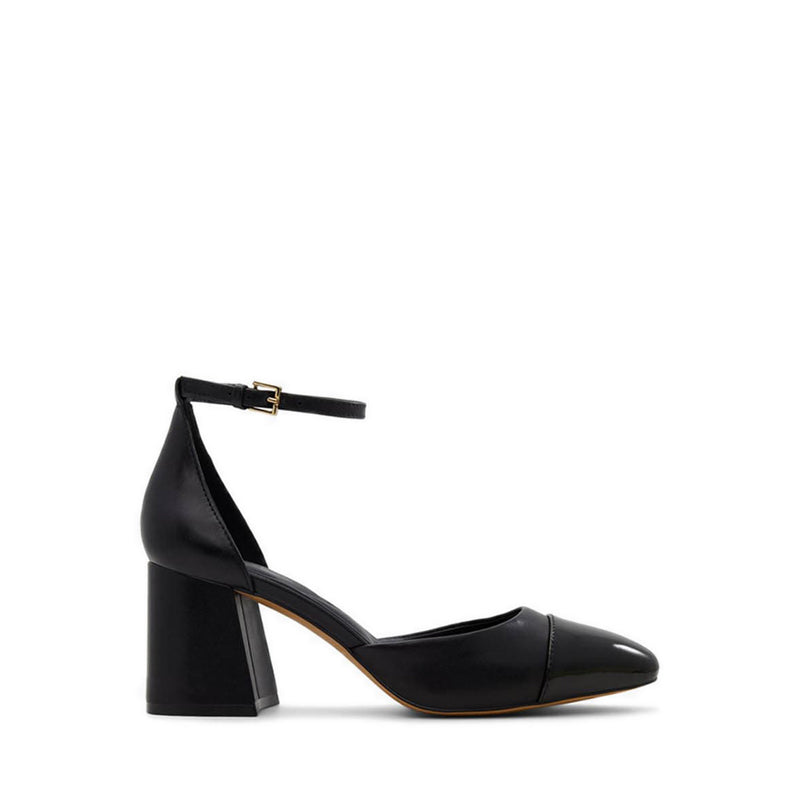 Silvana Women's Strappy Heeled Shoes - Black