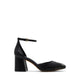 Silvana Women's Strappy Heeled Shoes - Black