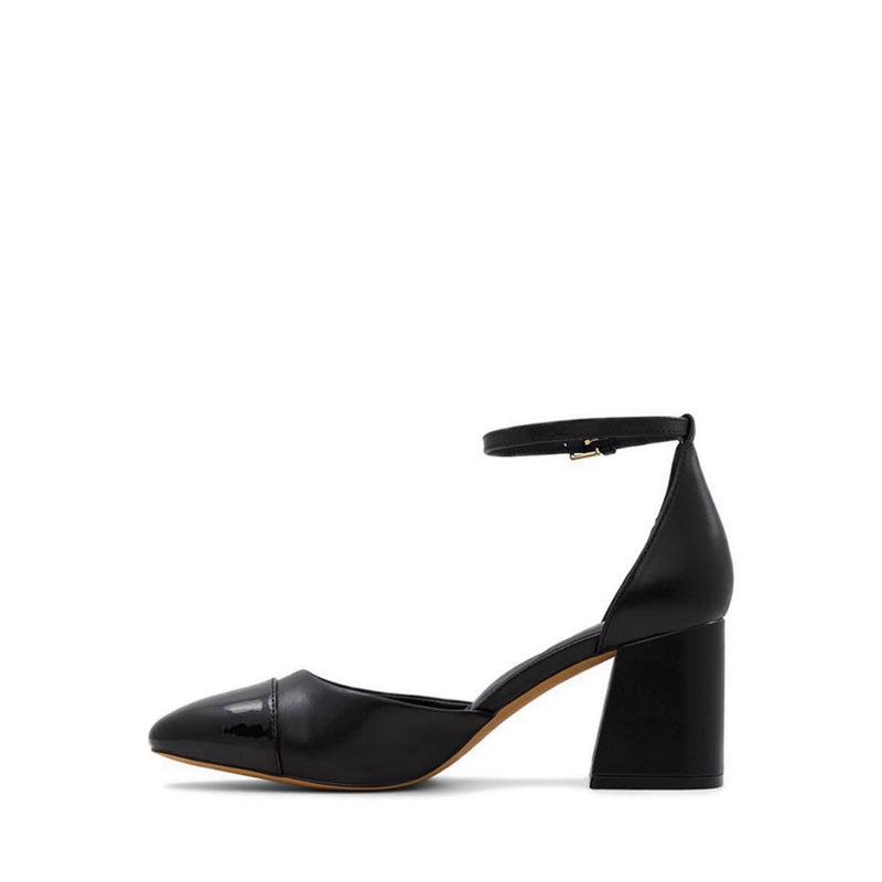 Silvana Women's Strappy Heeled Shoes - Black