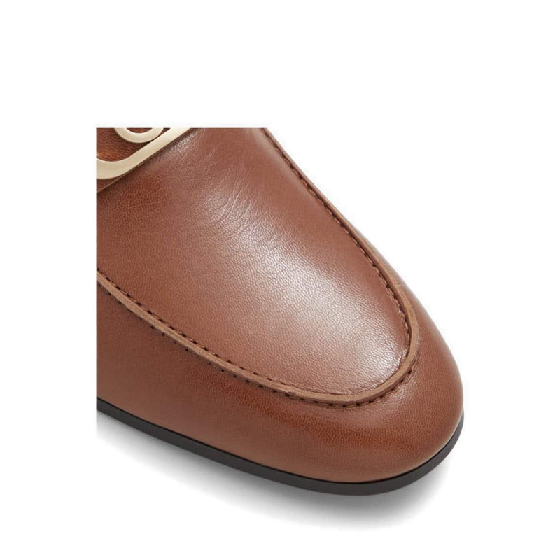 D100Loafers Men's Slip On Loafers - Cognac