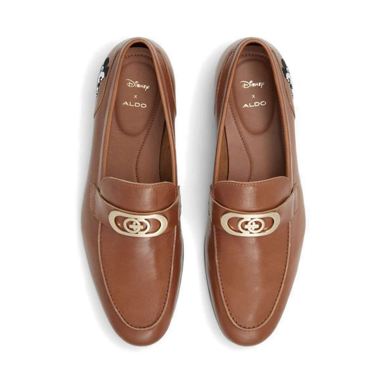 D100Loafers Men's Slip On Loafers - Cognac