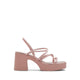 ALDO SLAY HEELED SANDALS - LIGHT PINK