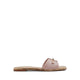 Jeannie Flat Sandals - Pale Pink