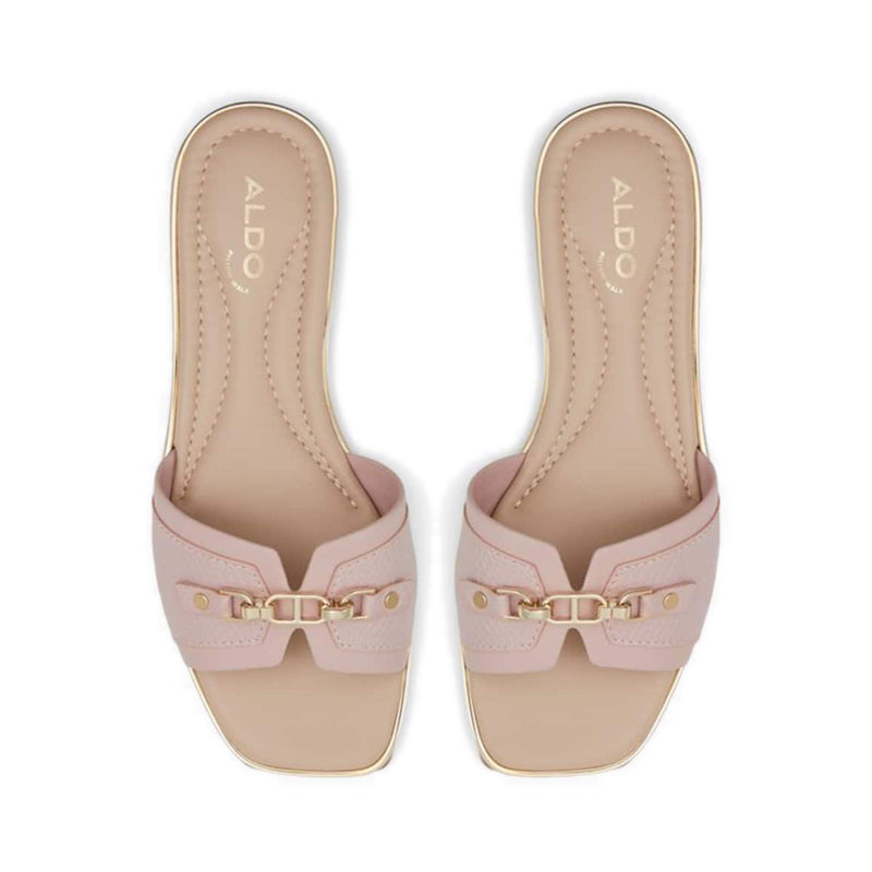 Jeannie Flat Sandals - Pale Pink