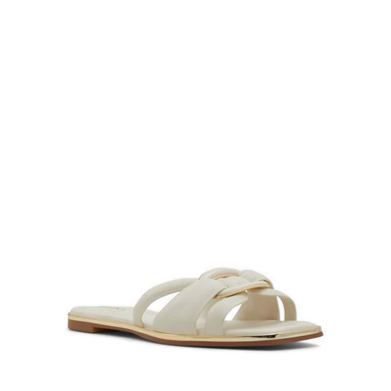 Yesenia Flat Sandals - White