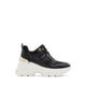 Griedia Women's Jogger Sole Wedge Sneakers - Black