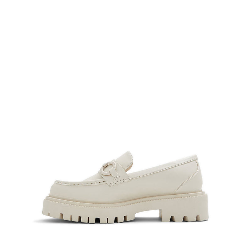 Baberiel Women's Lug Sole Loafers - White