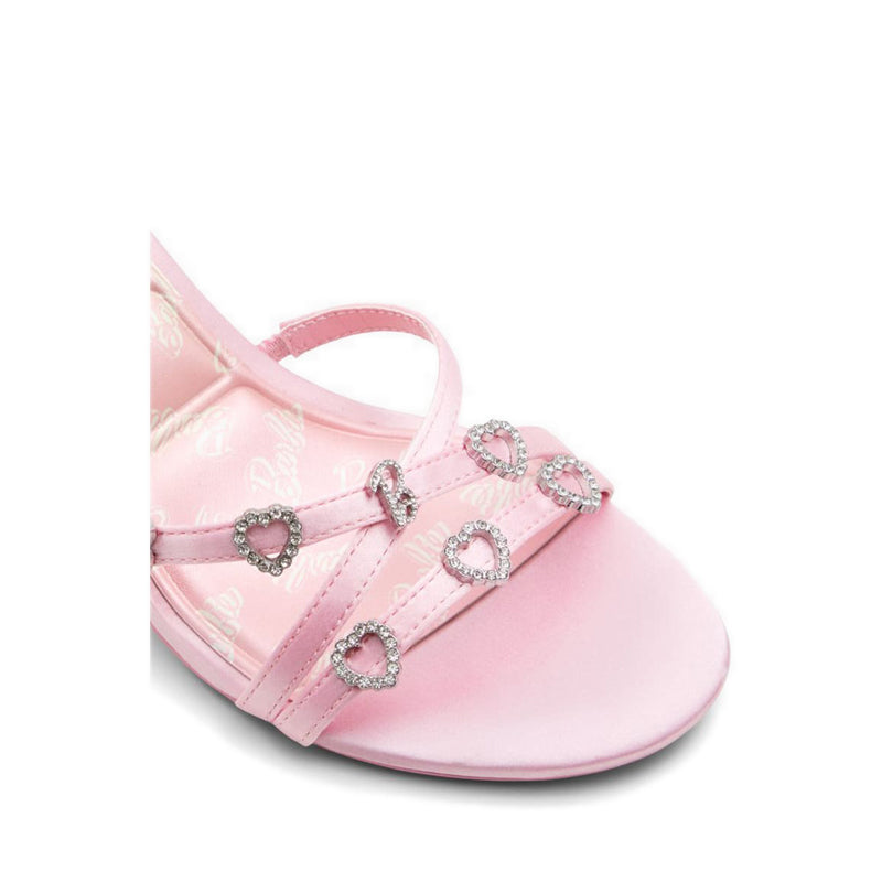 BARBIEMULE HEELED SANDALS - PINK
