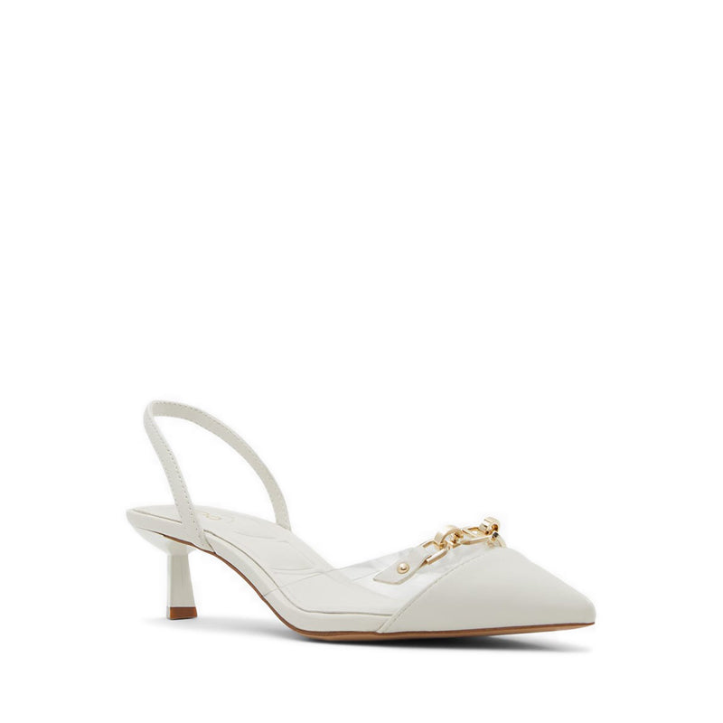 Safiana Women's Heeled Shoes - White/Bone