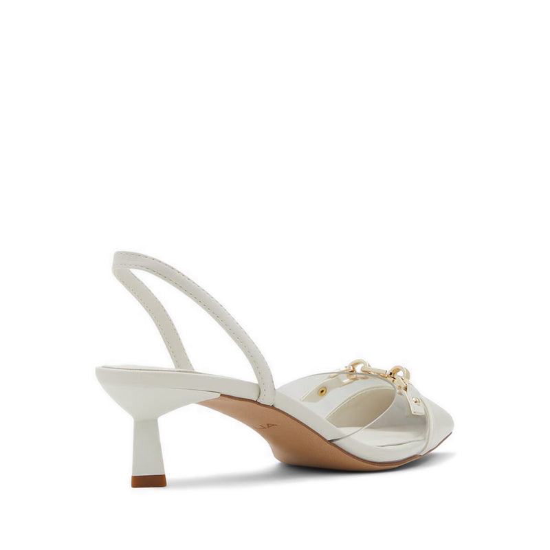 Safiana Women's Heeled Shoes - White/Bone