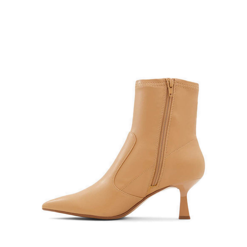 Fawna Women's Ankle Boots - Dark Beige