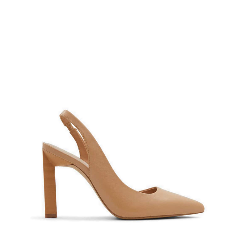 Loucette Women's Sling Back Pump - Dark Beige