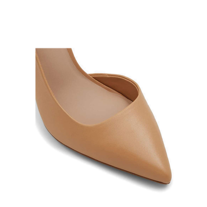 Loucette Women's Sling Back Pump - Dark Beige