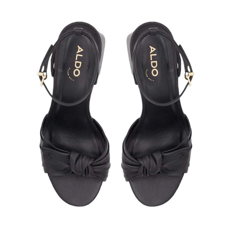 Angelbow Women's Sandals Open Toe Heel - Black