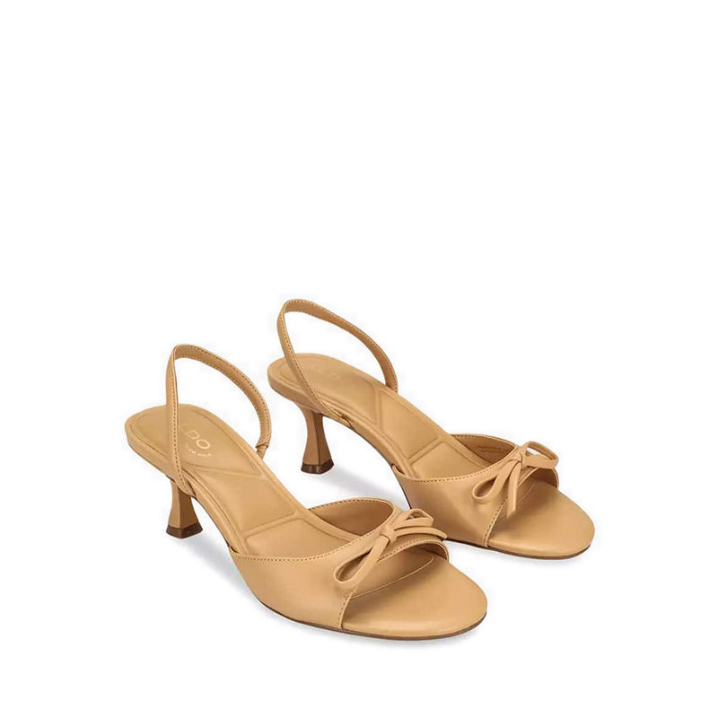 Alalican Women's Heeled Sandals - Other Dark Beige
