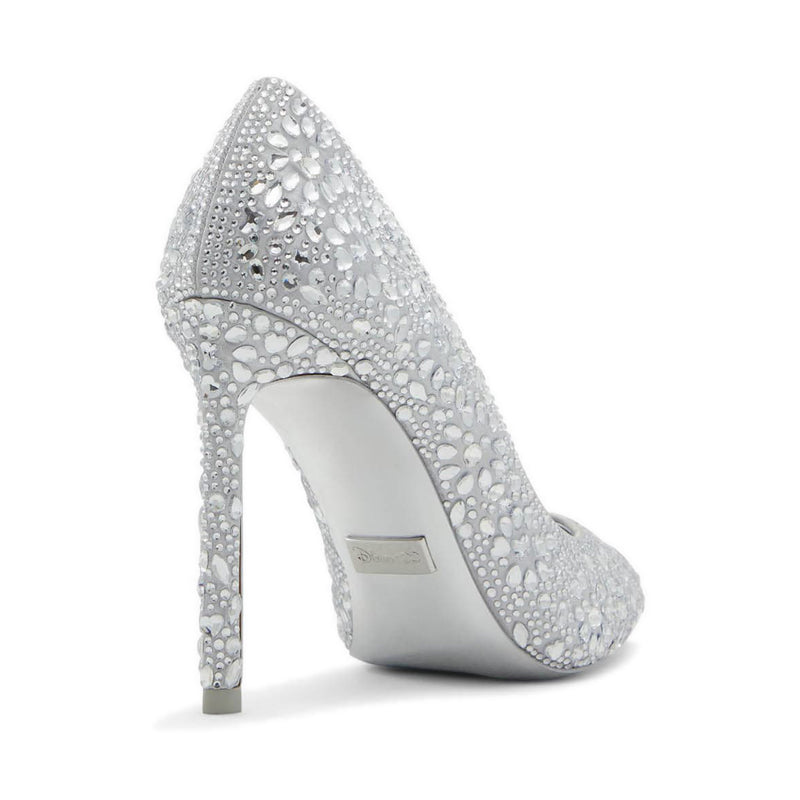 D100 Plstessy Women's Stiletto Pump - Silver
