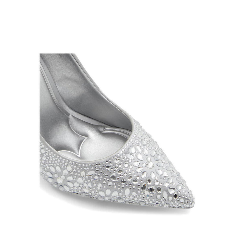 D100 Plstessy Women's Stiletto Pump - Silver