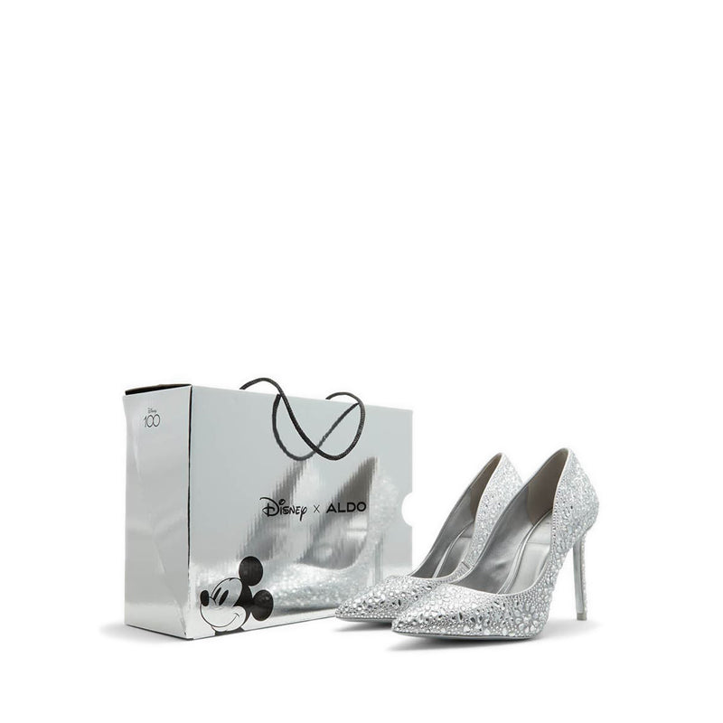 D100 Plstessy Women's Stiletto Pump - Silver