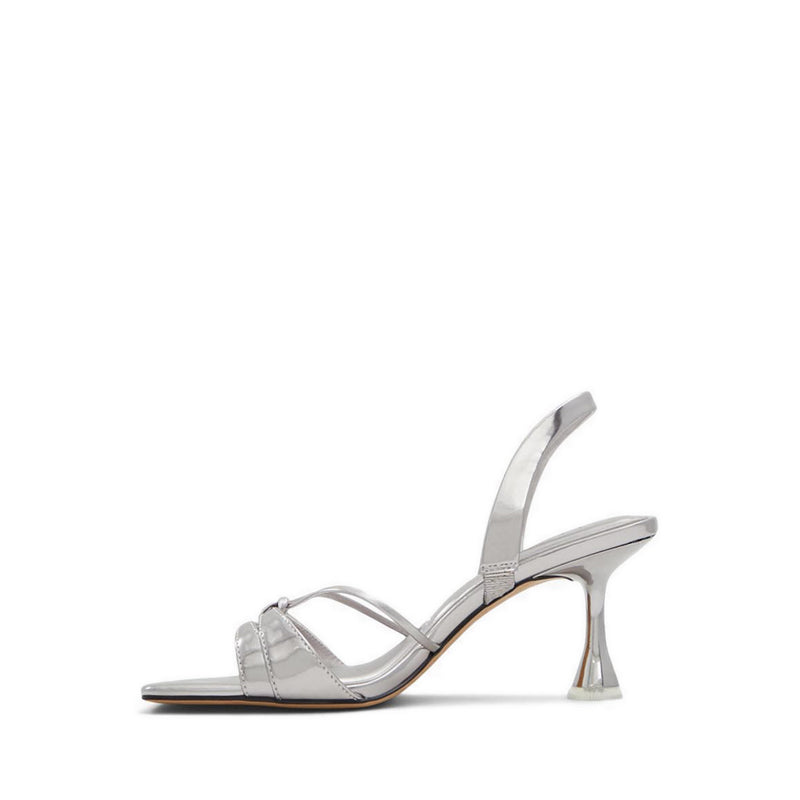 Rufina Women's Heeled Sandals - Silver