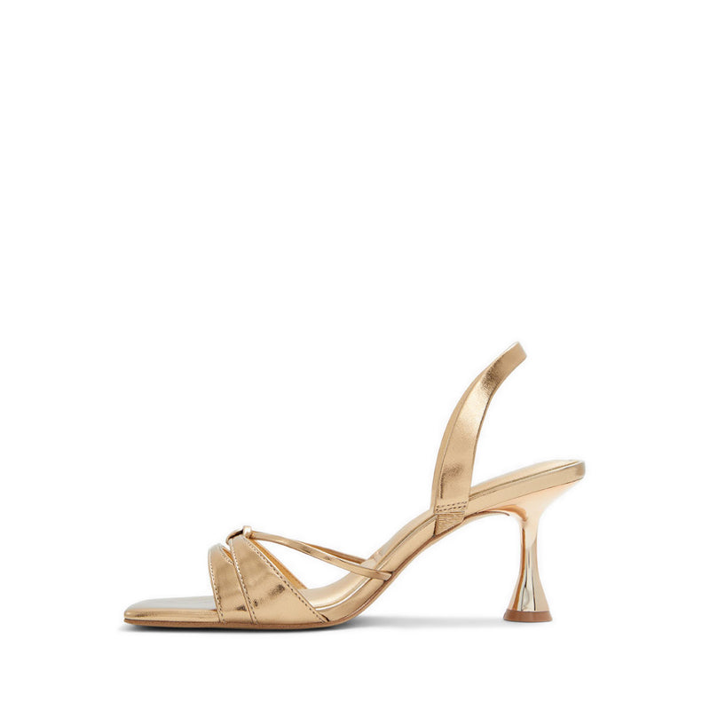 Rufina Women's Heeled Sandals - Gold