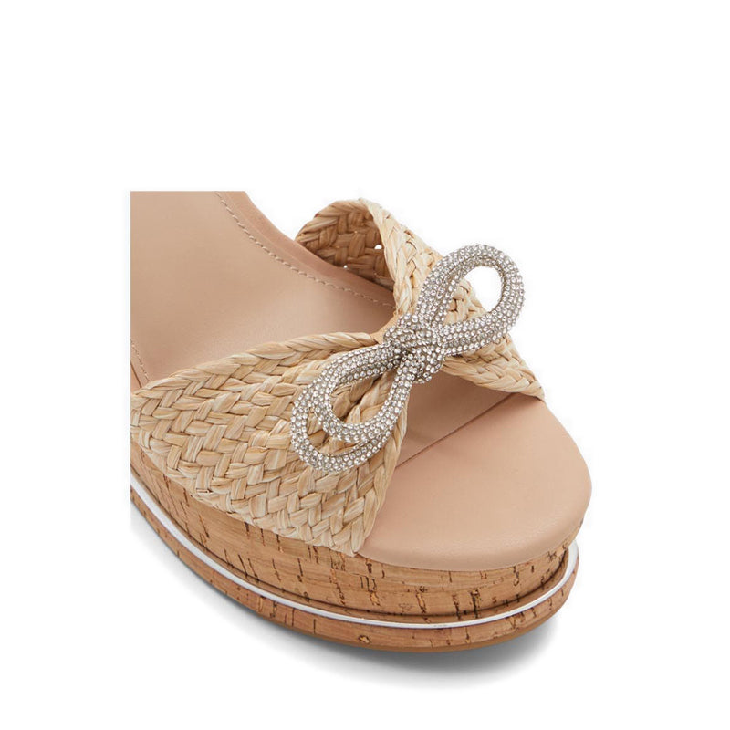 Cheanwan Women's Wedge Sandals - Bone