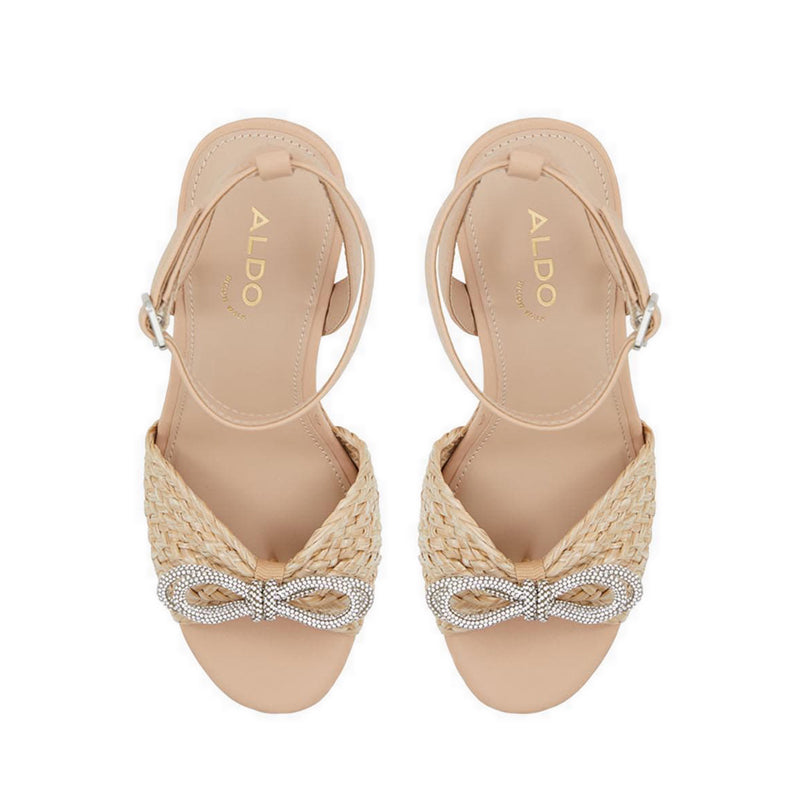 Cheanwan Women's Wedge Sandals - Bone