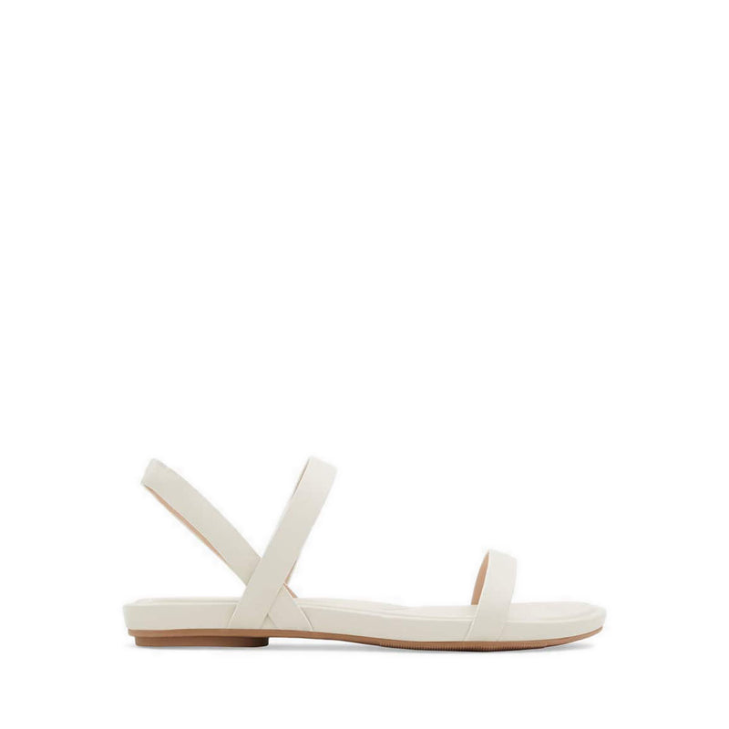 Pomawin Women's Flat Sandals - White/Bone