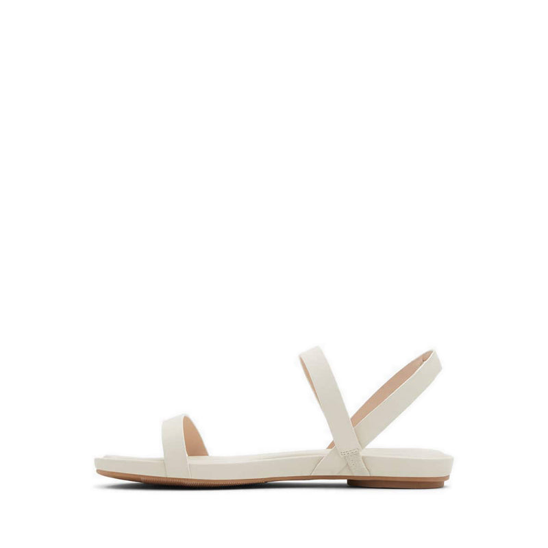 Pomawin Women's Flat Sandals - White/Bone