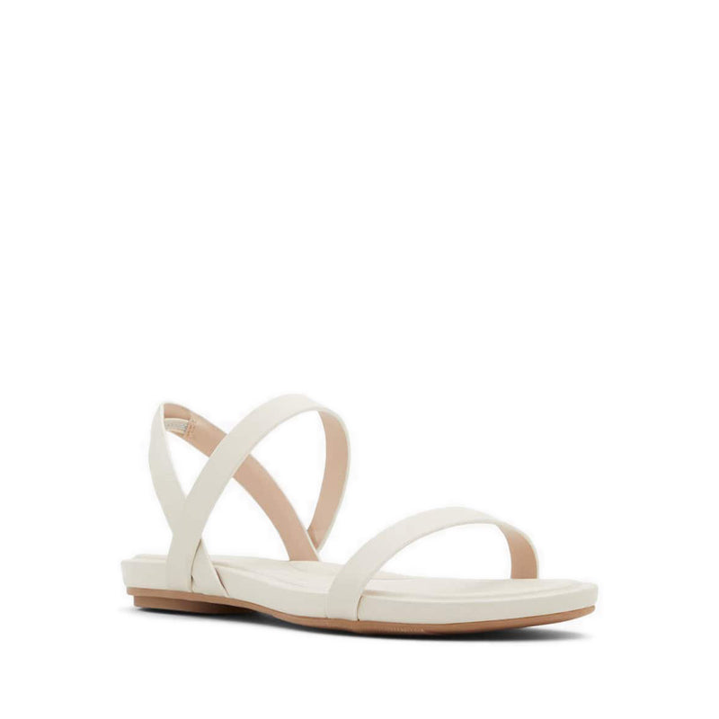 Pomawin Women's Flat Sandals - White/Bone