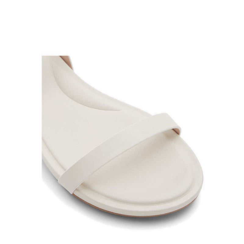 Pomawin Women's Flat Sandals - White/Bone