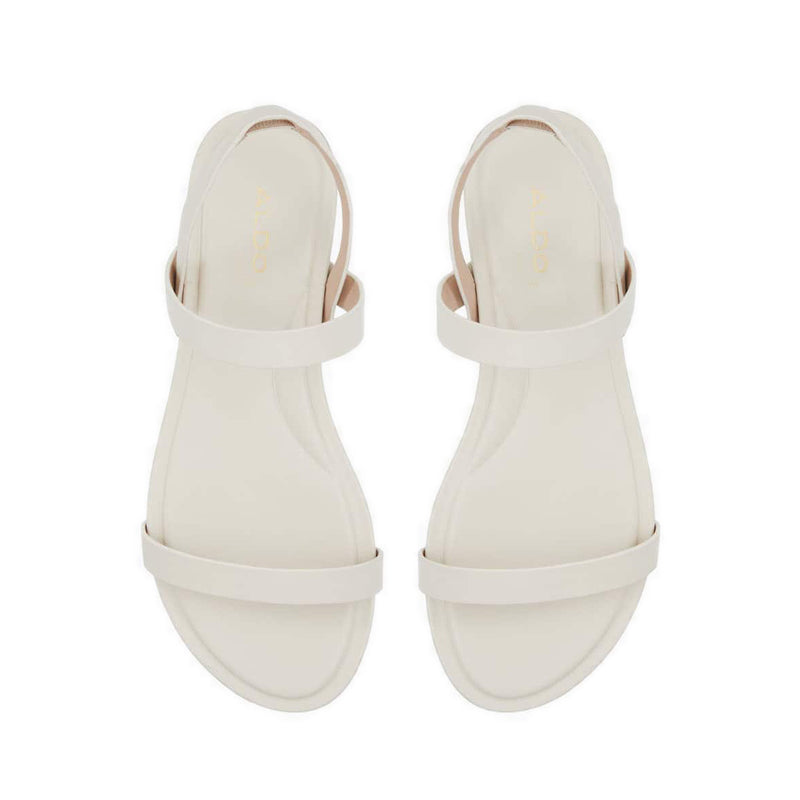Pomawin Women's Flat Sandals - White/Bone