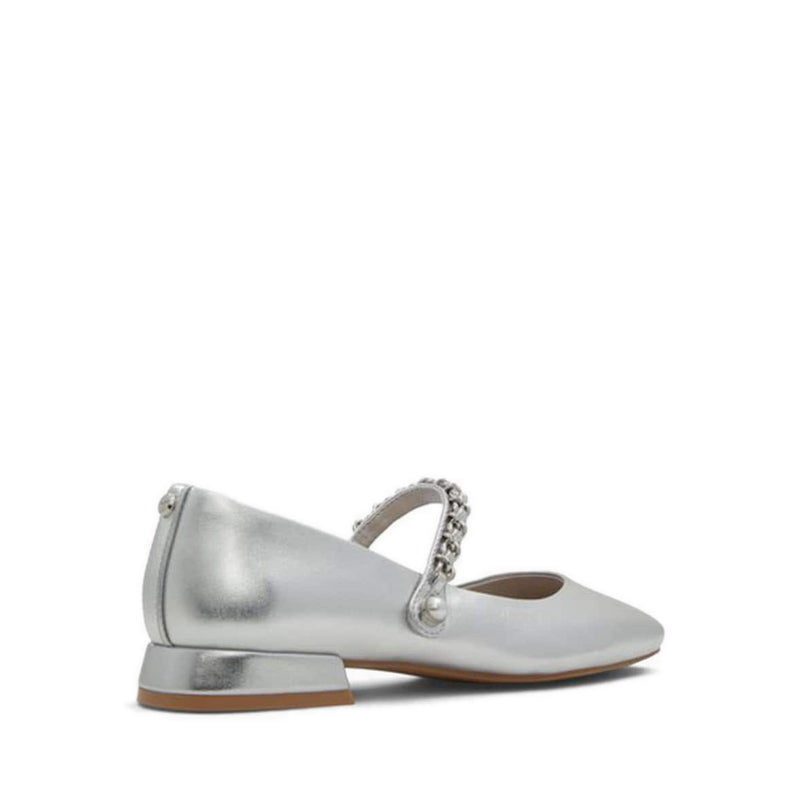 Dallaledar Women's Mary Janes - Silver